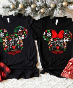Merry Christmas Join To The World Disneyland Mickey Minnie Xmas Sweatshirt