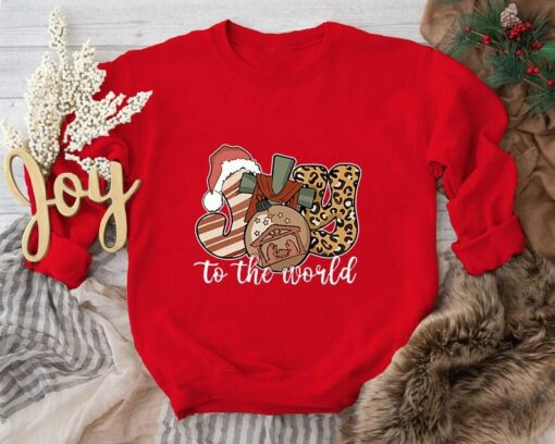 Merry Christmas Joy To The World Jesus Is The Reason Nativity Scene Sweatshirt Lovely Unique Xmas Gift