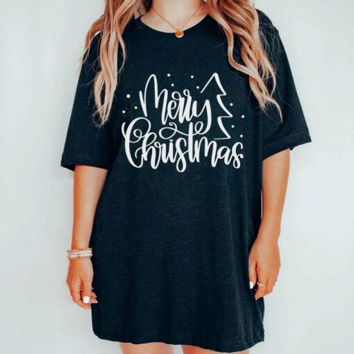 Merry Christmas Tree T-Shirt