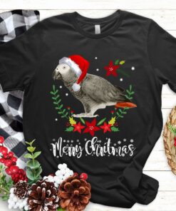 Merry Christmas Ugly African Grey Parrot Christmas Sweatshirt Lovely Unique Xmas Gift