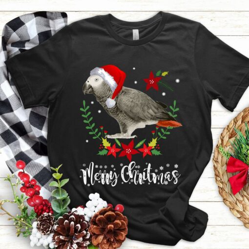 Merry Christmas Ugly African Grey Parrot Christmas Sweatshirt Lovely Unique Xmas Gift