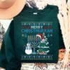 Merry Christmukkah Hanukkah Snowman Jewish Christmas Sweatshirt