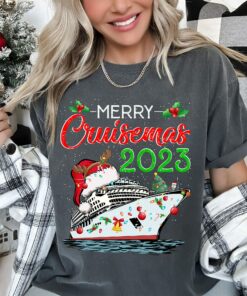 Merry Cruisemas 2023 Christmas Santa Reindeer Cruise Sweatshirt Cute Unique Xmas Gift