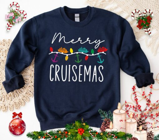 Merry Cruisemas Crew Trip Christmas Sweatshirt Unique Xmas Gift