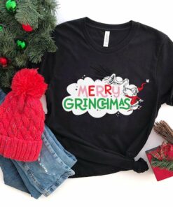 Merry Grinchmas Christmas T-Shirt Mister Grinch