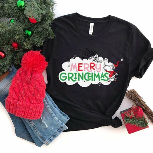 Merry Grinchmas Christmas T-Shirt Mister Grinch