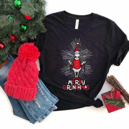 Merry Grinchmas Christmas T-Shirt The Grinch