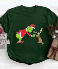 Merry Grinchy And Max Funny Sweatshirt Lovely Unique Christmas Gift