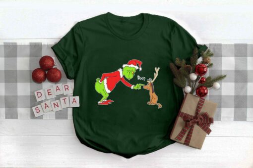 Merry Grinchy And Max Funny Sweatshirt Lovely Unique Christmas Gift