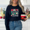 Merry Teacher Bright Students Back To School Sweatshirt Lovely Unique Xmas Gift