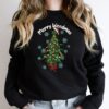 Merry Weedmas Marijuana Christmas Winter Holiday Sweatshirt