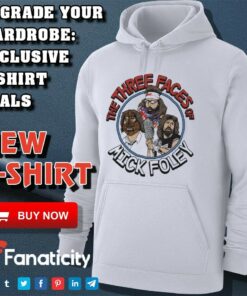 Mick Foley Three Faces of Foley shirt Mick Foley Three Faces of Foley shirt