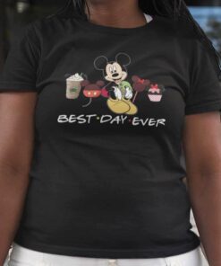 Mickey And Baby Yoda Best Day Ever T-shirt