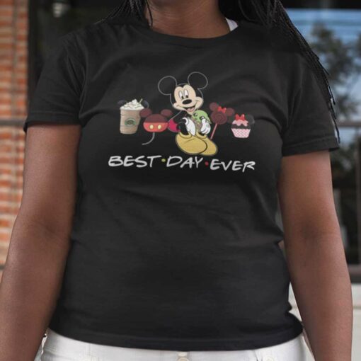 Mickey And Baby Yoda Best Day Ever T-shirt