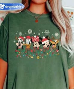Mickey And Friends Christmas T-Shirt Disney