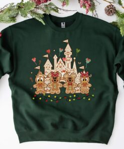 Mickey And Friends Gingerbread Cookies Christmas Sweatshirt