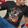 Mickey Goofy Donald Duck Costume Alladin Christmas T-shirt Disney