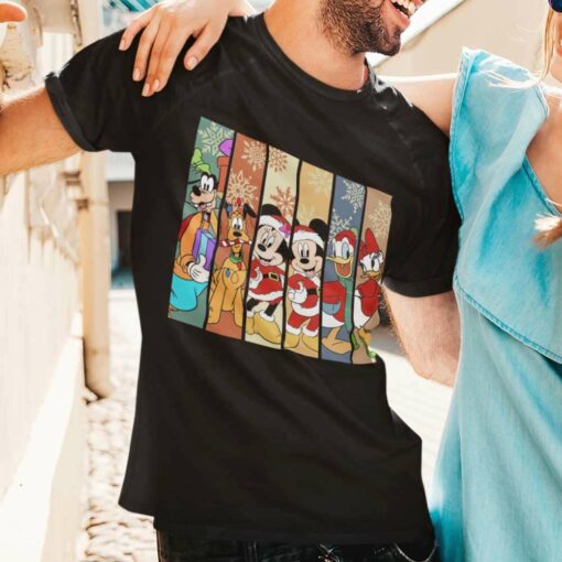 Mickey and Friends Christmas Squad T-shirt Disney