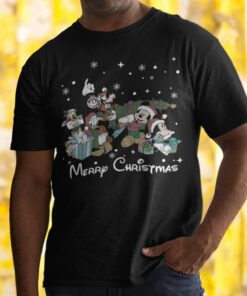 Mickey and Friends Merry Christmas T-shirt