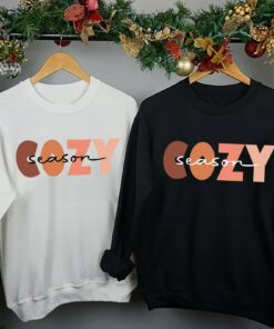 Minimalist Cozy Season Sweatshirt Lovely Unique Xmas Gift