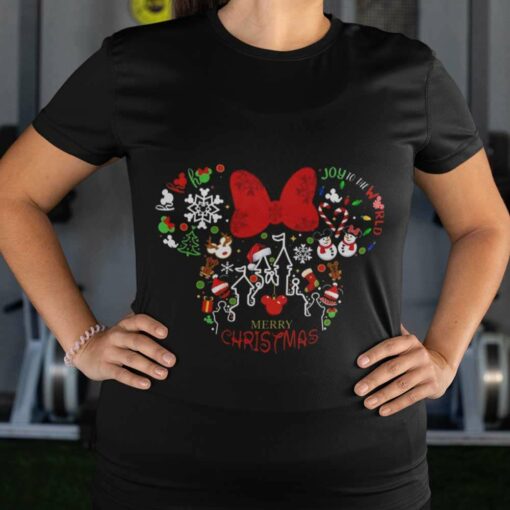 Minnie Merry Christmas T-shirt Disney