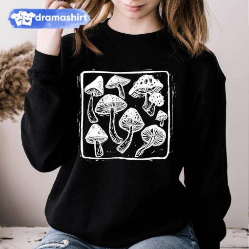 Mushroom Collector Sweatshirt Over The Garden Wall