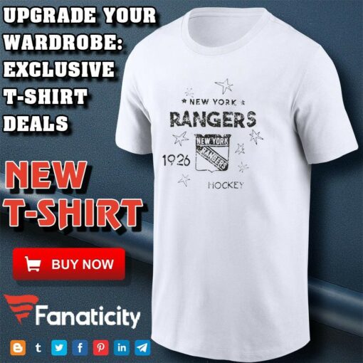 New York Rangers 1926 Hockey shirt