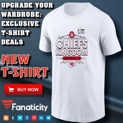 Nfl Chiefs Kingdom Super Bowl Lix Logo shirt