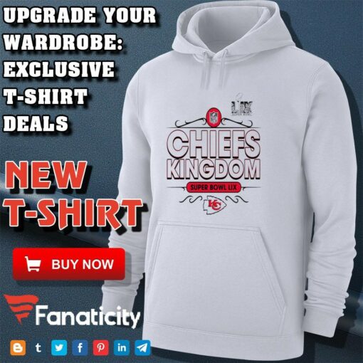 Nfl Chiefs Kingdom Super Bowl Lix Logo shirt