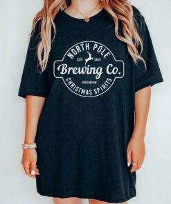 North Pole Brewing Co Christmas Spirits T-Shirt