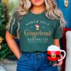 North Pole Gingerbread Baking Co Shirt Handmade With Love Christmas Cookie Sweatshirt Unique Xmas Gift