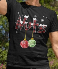 Nuts Couples Christmas T-Shirt