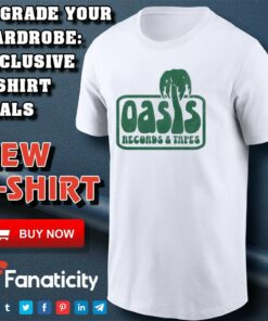 Oasis Records and Tapes shirt Oasis Records and Tapes shirt