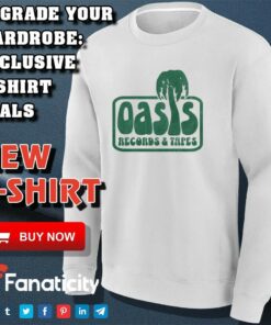 Oasis Records and Tapes shirt 3