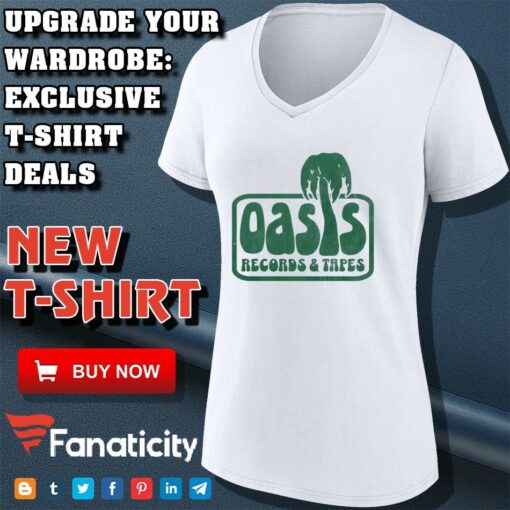 Oasis Records and Tapes shirt