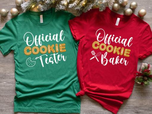 Official Cookie Baker Tester Sweatshirt Christmas Gift For Cooking Lover