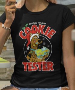 Official Holiday Cookie Tester Christmas T-Shirt Scooby-Doo