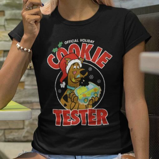 Official Holiday Cookie Tester Christmas T-Shirt Scooby-Doo