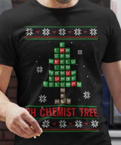 Oh Chemist Tree Christmas T-shirt
