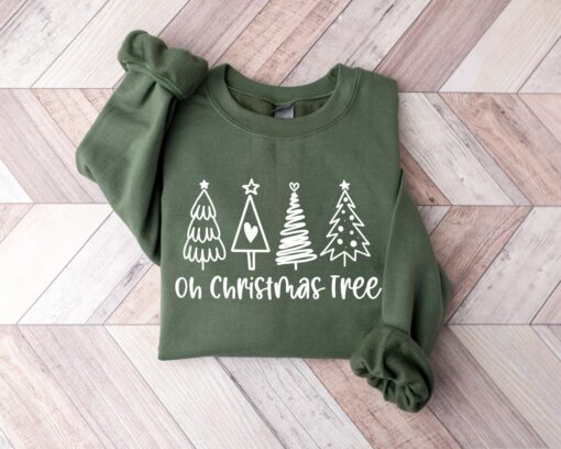 Oh Christmas Tree Sweatshirt Classic Unique Xmas Gift