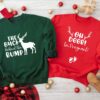 Oh Deer I’m Pregnant &amp The Buck Behind The Bump Sweatshirt Lovely Unique Christmas Gift