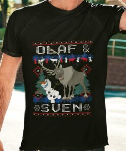 Olaf Sven Ugly Frozen Christmas T-shirt