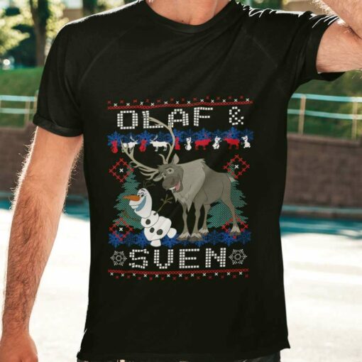 Olaf Sven Ugly Frozen Christmas T-shirt