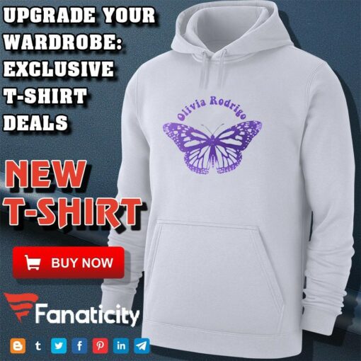 Olivia Rodrigo Butterfly shirt