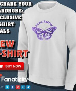Olivia Rodrigo Butterfly shirt 2 Olivia Rodrigo Butterfly shirt 3