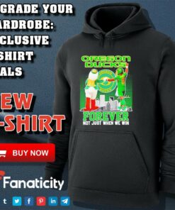 Oregon Ducks forever not just when we win mascot and Dillon Gabriel shirt Oregon Ducks forever not just when we win mascot and Dillon Gabriel shirt