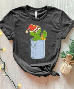 Oscar the Grouch Christmas T-Shirt Sesame Street