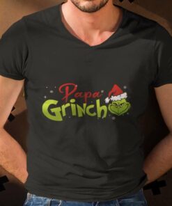 Papa Grinch Christmas T-shirt