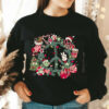 Peace Christmas Sweatshirt Cozy Unique Xmas Gift