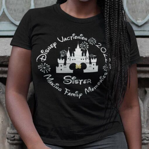 Personalize Custom Name Family Sister Christmas T-shirt